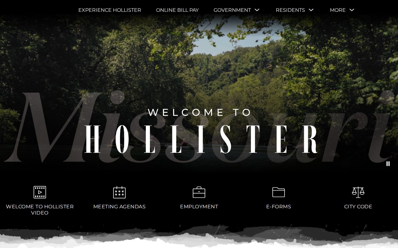 Hollister city hall source for Taney County criminal record offices